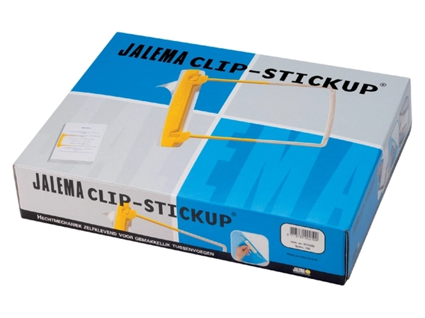 Een Bundelmechaniek Djois JalemaClip Stick-up geel zelfklevend 100 stuks koop je bij Hoekmankantoorartikelen.nl