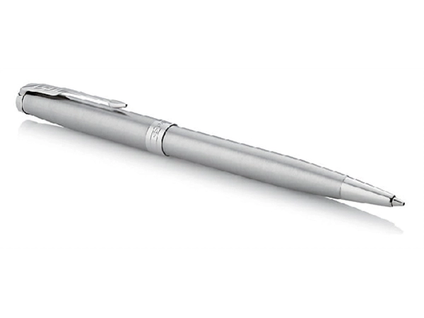 Een Balpen Parker Sonnet stainless steel CT medium koop je bij Continu Kantoor