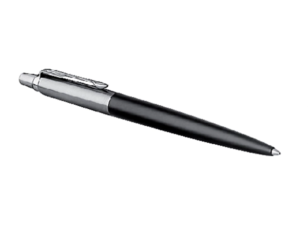 Een Balpen Parker Jotter Bond street black CT medium koop je bij Continu Kantoor