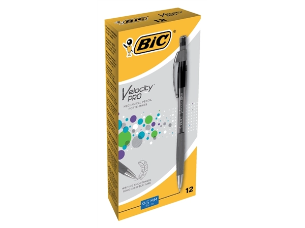 Een Vulpotlood Bic Velocity Pro HB 0.5mm grijs koop je bij VHK Kantoorartikelen