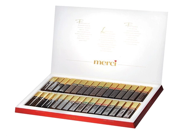 Een Chocolade Merci finest selection 400gr koop je bij Continu Kantoor