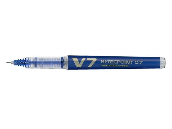 Een Rollerpen PILOT Begreen Hi-Tecpoint V7 medium blauw koop je bij Continu Kantoor