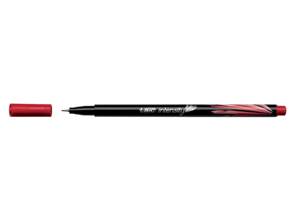 Een Fineliner Bic Intensity fijn rood koop je bij Hoekmankantoorartikelen.nl