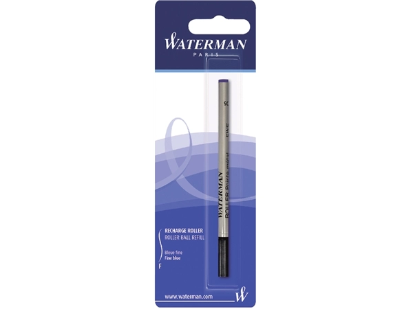 Een Rollerpenvulling Waterman fijn blauw blister à 1 stuk koop je bij Hoekmankantoorartikelen.nl