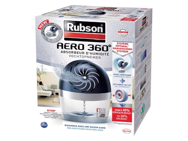 Een Vochtopnemer Rubson Aero 360 systeem compleet koop je bij Clippz! Office Supplies