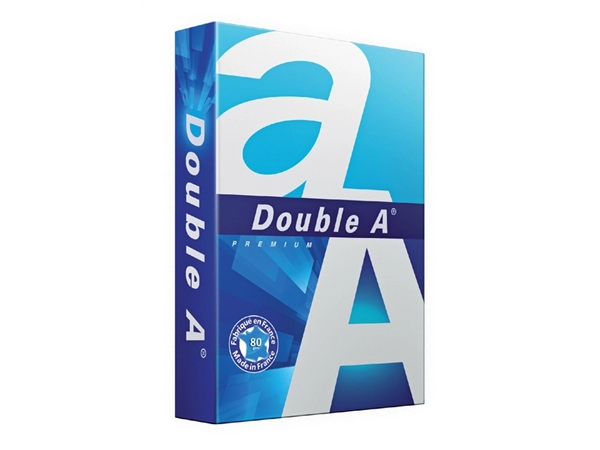 Een Kopieerpapier Double A Premium A4 80gr wit 500 vel koop je bij Hoekmankantoorartikelen.nl