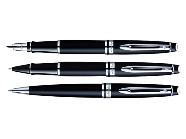 Een Rollerpen Waterman Expert matt black CT fijn koop je bij Continu Kantoor