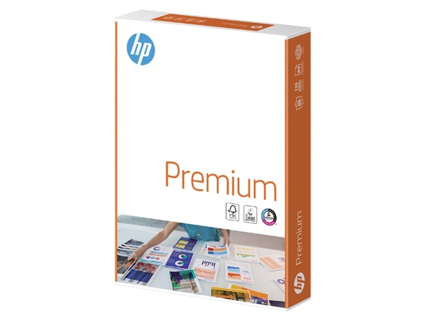 Een Kopieerpapier HP Premium A4 80gr wit 250 vel koop je bij Hoekmankantoorartikelen.nl