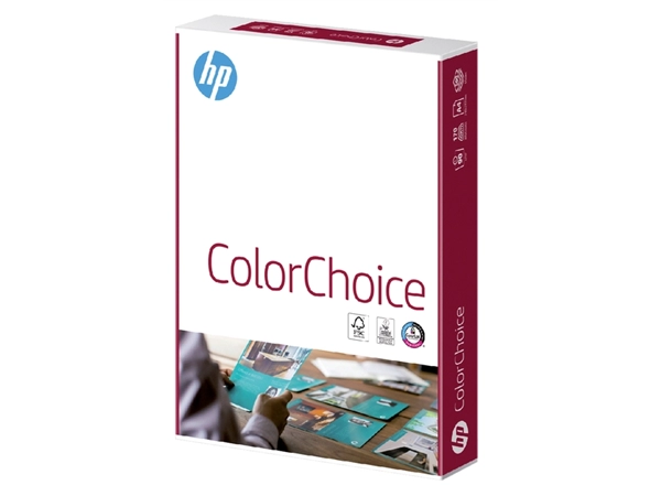 Een Kleurenlaserpapier HP Color Choice A4 100gr wit 500vel koop je bij VHK Kantoorartikelen