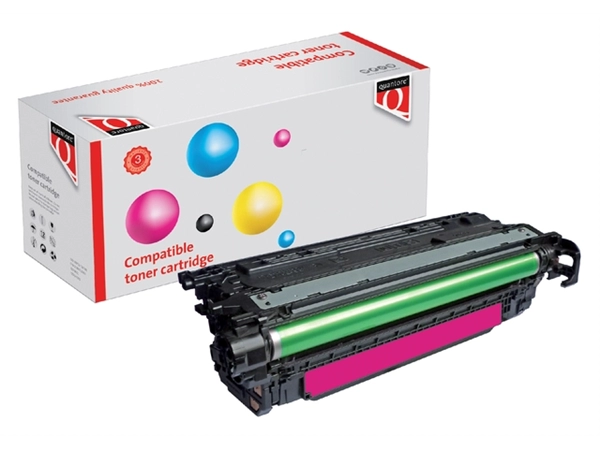 Een Tonercartridge Quantore alternatief tbv HP CE263A 648A rood koop je bij Continu Kantoor