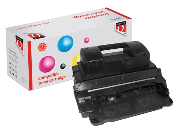 Een Tonercartridge Quantore alternatief tbv HP CE390A 90A zwart koop je bij Continu Kantoor