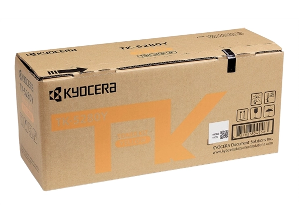 Een Toner Kyocera TK-5280Y geel koop je bij VHK Kantoorartikelen