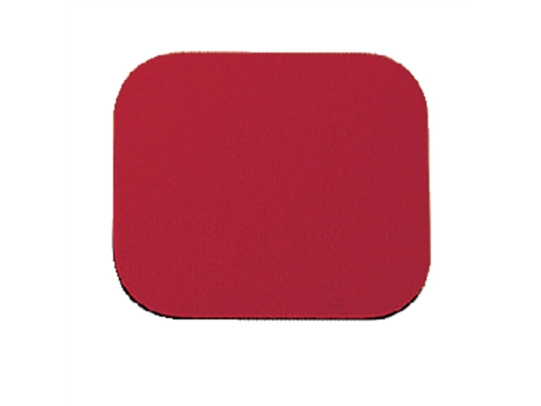 Een Muismat Quantore 230x190x6mm rood koop je bij VHK Kantoorartikelen