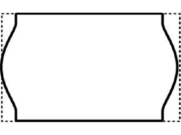 Een Prijsetiket 16x26mm Open-Data S14/Sato Judo permanent wit 1000 stuks koop je bij Continu Kantoor