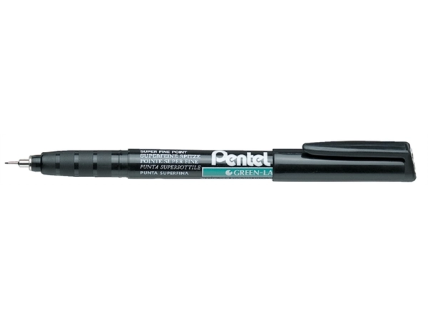 Een Fineliner Pentel NMF50 fijn zwart koop je bij Continu Kantoor