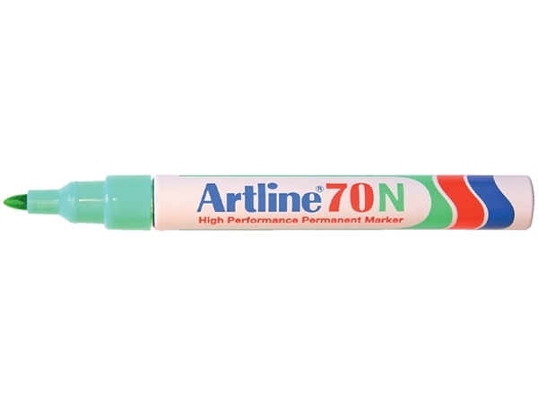 Een Viltstift Artline 70 rond 1.5mm groen koop je bij Continu Kantoor