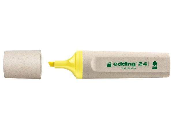 Een Markeerstift edding 24 Ecoline geel koop je bij Continu Kantoor