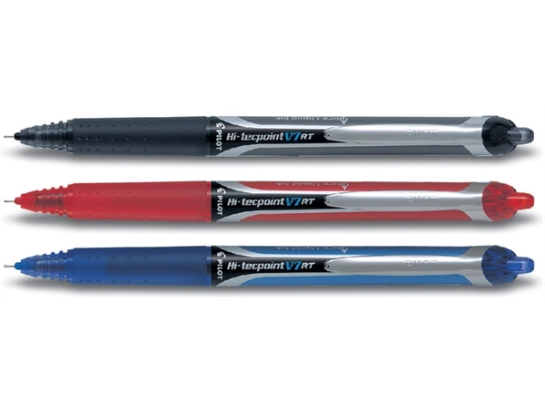 Een Rollerpen PILOT Hi-Tecpoint V7 medium blauw koop je bij Hoekmankantoorartikelen.nl