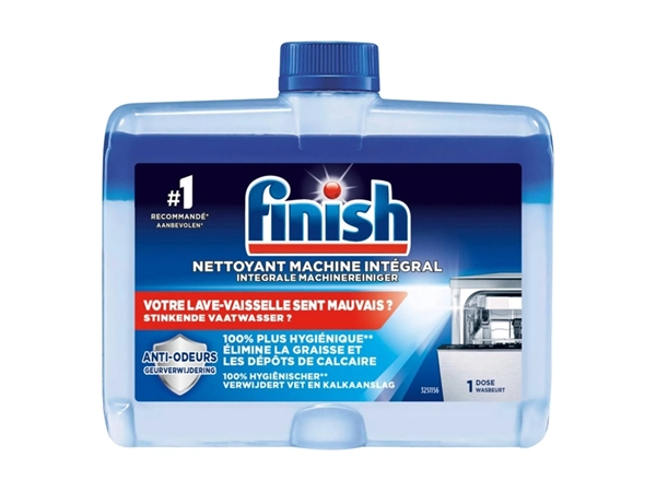 Een Vaatwasmachine reiniger Finish regular 250ml koop je bij VHK Kantoorartikelen