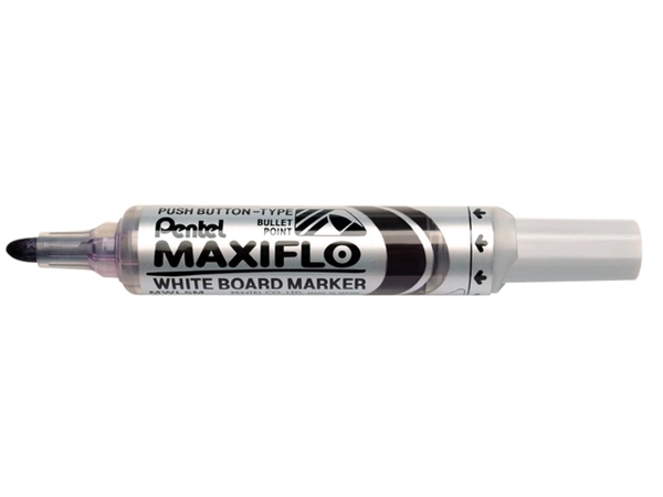 Een Viltstift Pentel MWL5M Maxiflo whiteboard rond 3mm violet koop je bij VHK Kantoorartikelen