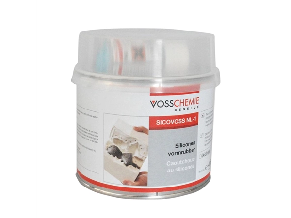 Een Vormrubber Voss siliconen 500gr + verharder koop je bij VHK Kantoorartikelen