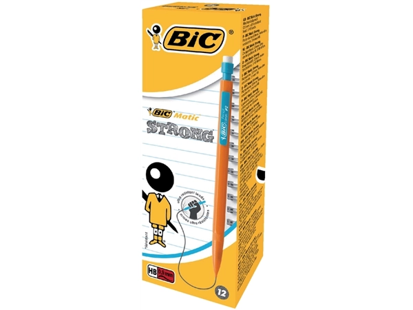 Een Vulpotlood Bic Matic strong HB 0.9mm inclusief stiften koop je bij VHK Kantoorartikelen