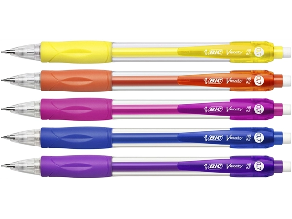 Een Vulpotlood Bic Velocity HB 0.7mm assorti koop je bij VHK Kantoorartikelen