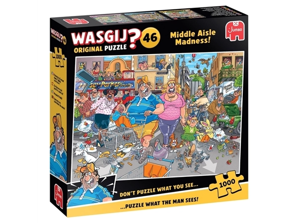 Een Wasgij Original 46 - Middle Aisle Madness 1000 st koop je bij Sysdicom BV