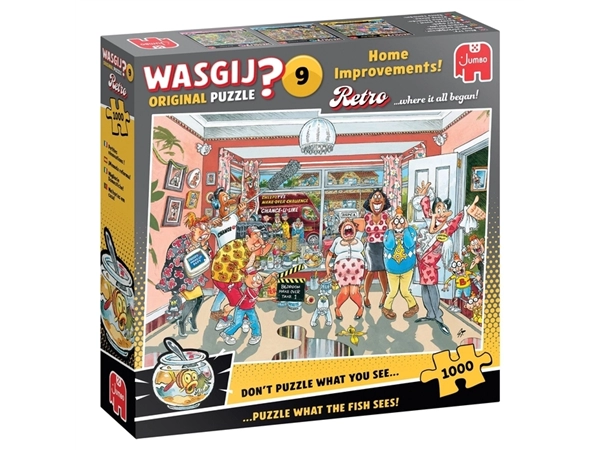 Een Wasgij Retro Original 9 Home Improvements 1000 st koop je bij Sysdicom BV