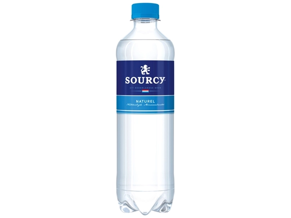 Een Water Sourcy blauw petfles 500ml koop je bij VHK Kantoorartikelen