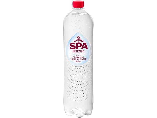 Een Water Spa Intense rood petfles 1500ml koop je bij economaat.be