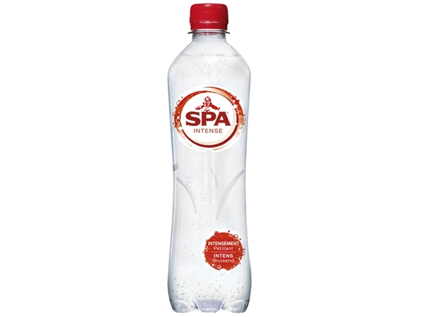 Een Water Spa Intense rood petfles 500ml koop je bij Sysdicom BV