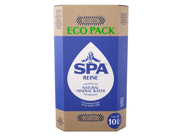 Een Water Spa Reine blauw Eco Pack 10 liter koop je bij VHK Kantoorartikelen