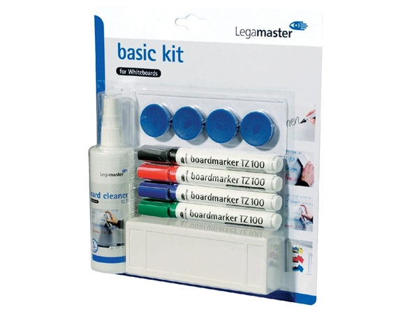 Een Whiteboard starterkit Legamaster 125100 basickit koop je bij Hoekmankantoorartikelen.nl