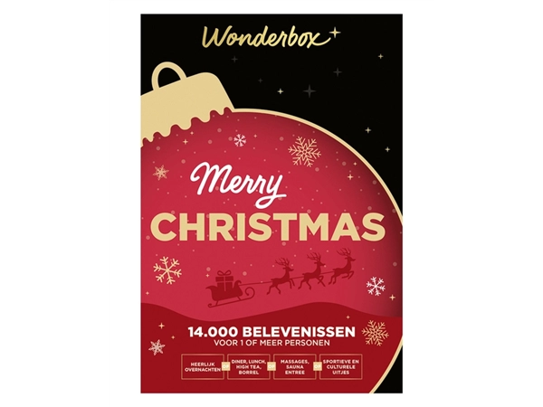 Een Wonderbox Leeg Merry Christmas koop je bij Intertoys Koster