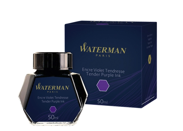 Een Vulpeninkt Waterman 50ml standaard paars koop je bij VHK Kantoorartikelen