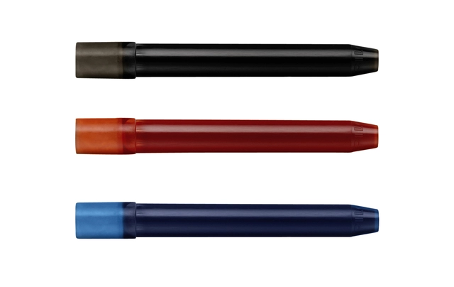 Een Inktpatroon PILOT Begreen Hi-Tecpoint V5/V7 zwart set à 3 stuks koop je bij VHK Kantoorartikelen