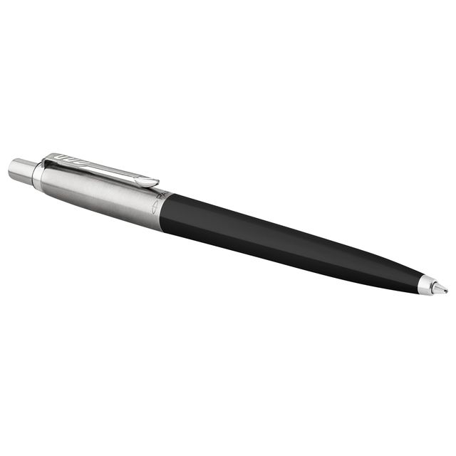 Een Balpen Parker Jotter Original black CT medium blister à 1 stuk koop je bij VHK Kantoorartikelen