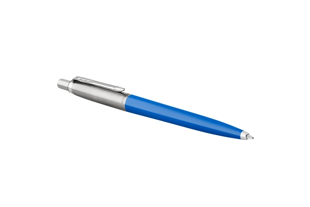 Een Balpen Parker Jotter Original blue CT medium blister à 1 stuk koop je bij VHK Kantoorartikelen