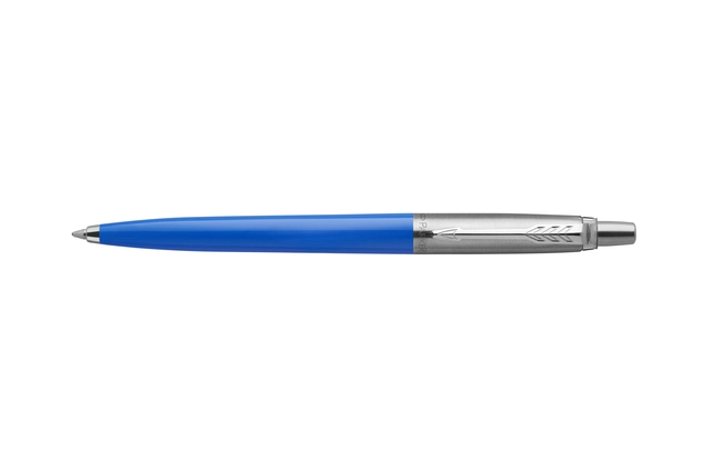 Een Balpen Parker Jotter Original blue CT medium blister à 1 stuk koop je bij VHK Kantoorartikelen