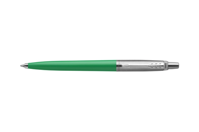 Een Balpen Parker Jotter Original green CT medium blister à 1 stuk koop je bij VHK Kantoorartikelen