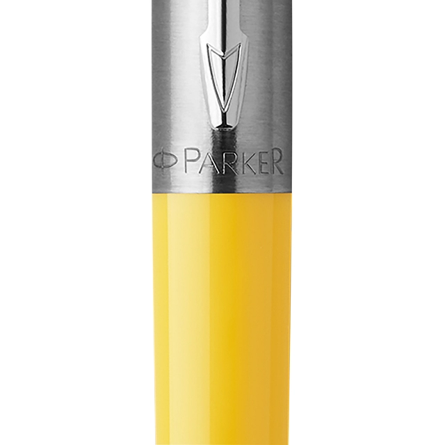 Een Balpen Parker Jotter Original yellow CT medium blister à 1 stuk koop je bij VHK Kantoorartikelen