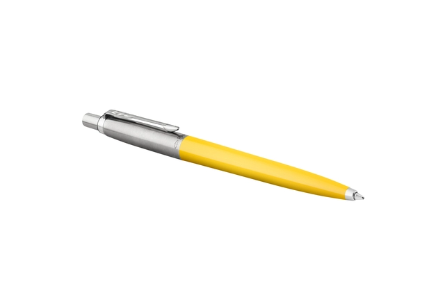 Een Balpen Parker Jotter Original yellow CT medium blister à 1 stuk koop je bij VHK Kantoorartikelen