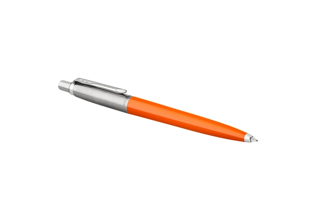 Een Balpen Parker Jotter Original orange CT medium blister à 1 stuk koop je bij VHK Kantoorartikelen