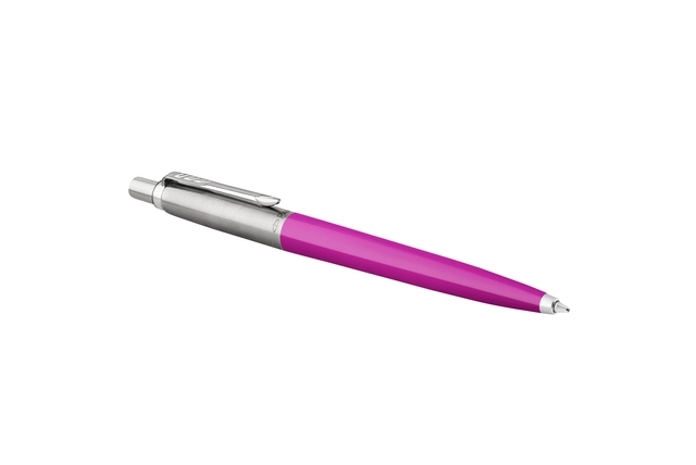 Een Balpen Parker Jotter Original pink CT medium blister à 1 stuk koop je bij VHK Kantoorartikelen