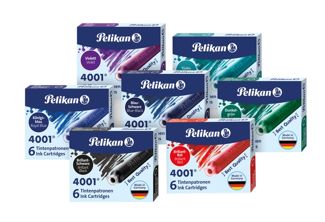 Een Inktpatroon Pelikan 4001 zwart koop je bij Hoekmankantoorartikelen.nl