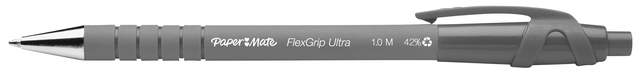 Een Balpen Paper Mate Flexgrip Ultra medium zwart valuepack 30+6 gratis koop je bij VHK Kantoorartikelen