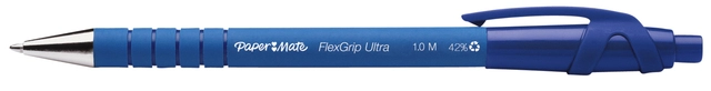 Een Balpen Paper Mate Flexgrip Ultra medium blauw valuepack 30+6 gratis koop je bij VHK Kantoorartikelen