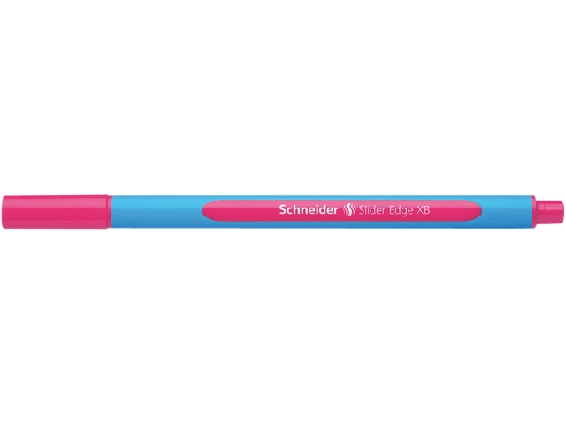 Een Balpen Schneider Slider Edge extra breed roze koop je bij VHK Kantoorartikelen