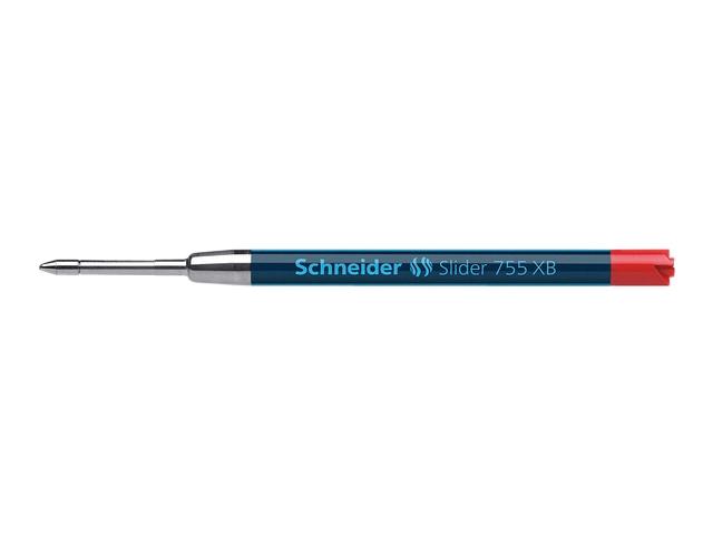 Een Balpenvulling Schneider 755 Slider Jumbo extra breed rood koop je bij Hoekmankantoorartikelen.nl